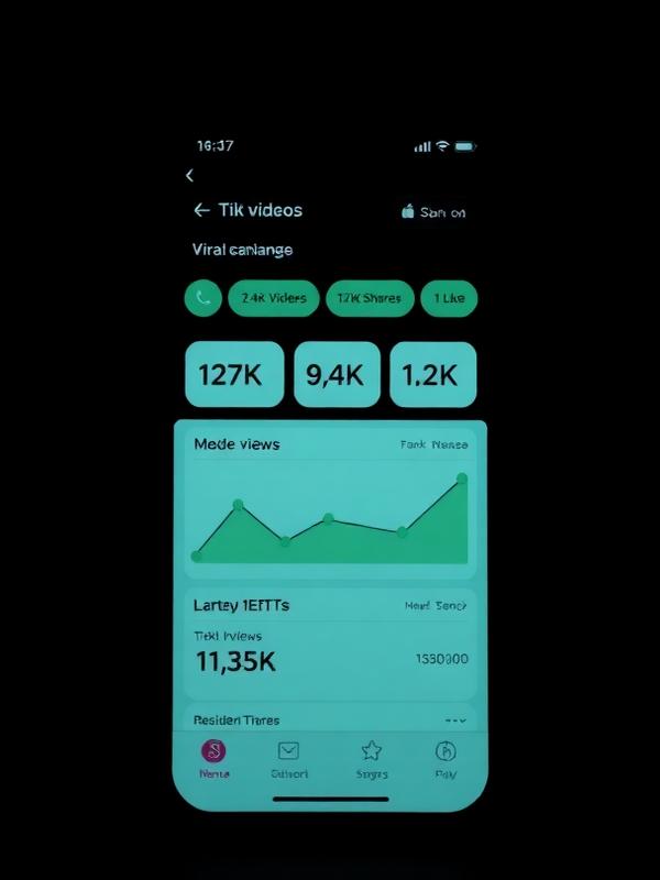 Print de TikTok com 127K views